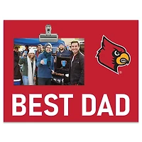 Louisville Cardinals 8" x 10.5" Briteline Best Dad Clip Frame