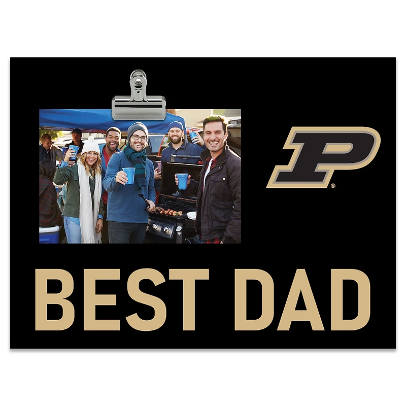 Purdue Boilermakers 8" x 10.5" Briteline Best Dad Clip Frame