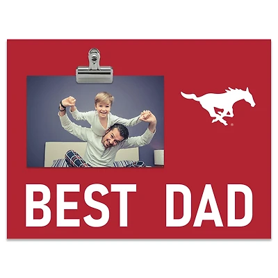 SMU Mustangs 8" x 10.5" Briteline Best Dad Clip Frame