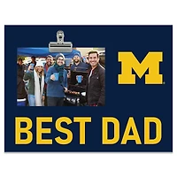 Michigan Wolverines 8" x 10.5" Briteline Best Dad Clip Frame