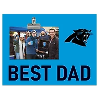 Carolina Panthers 8" x 10.5" Briteline Best Dad Clip Frame
