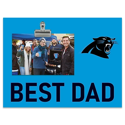 Carolina Panthers 8" x 10.5" Briteline Best Dad Clip Frame