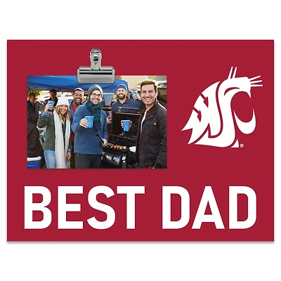 Washington State Cougars 8" x 10.5" Briteline Best Dad Clip Frame