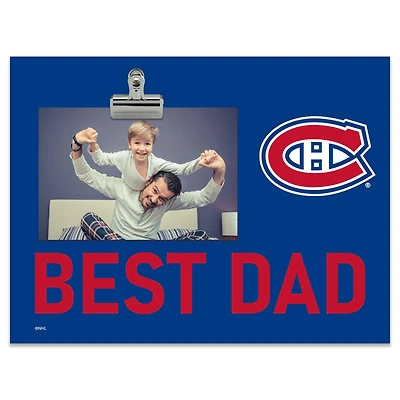 Montreal Canadiens 8" x 10.5" Briteline Best Dad Clip Frame