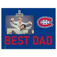 Montreal Canadiens 8" x 10.5" Briteline Best Dad Clip Frame