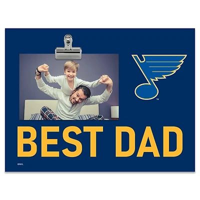 St. Louis Blues 8" x 10.5" Briteline Best Dad Clip Frame