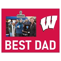 Wisconsin Badgers 8" x 10.5" Briteline Best Dad Clip Frame