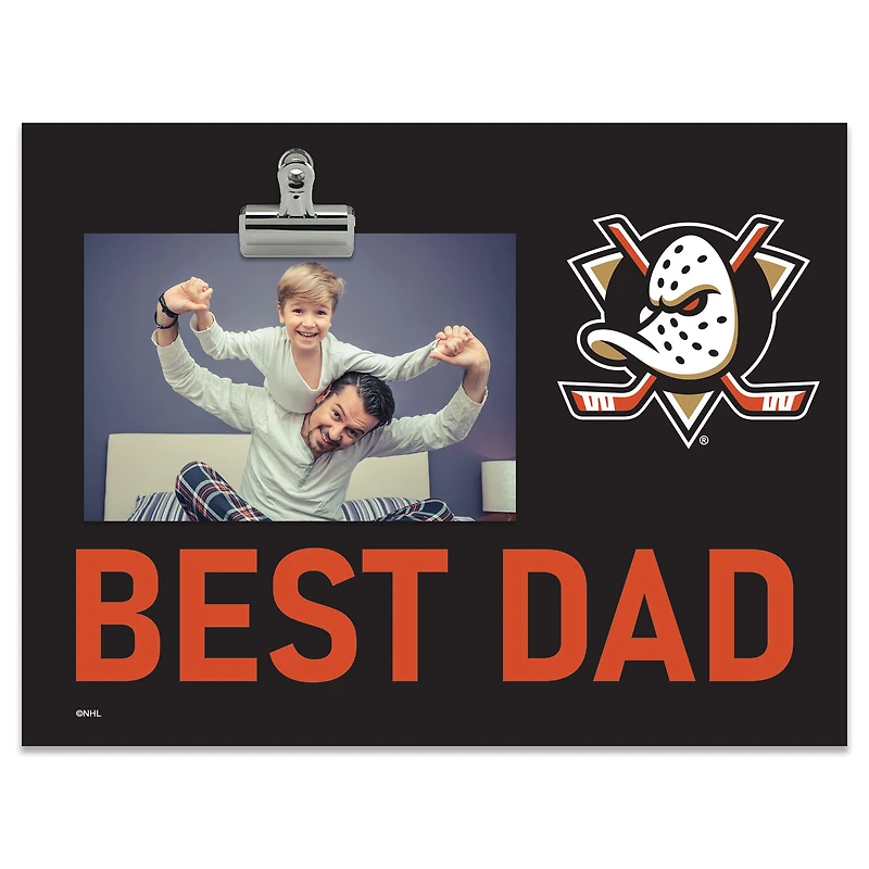 Anaheim Ducks 8" x 10.5" Briteline Best Dad Clip Frame