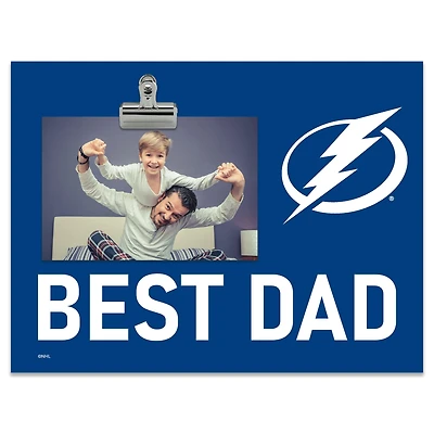 Tampa Bay Lightning 8" x 10.5" Briteline Best Dad Clip Frame