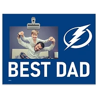 Tampa Bay Lightning 8" x 10.5" Briteline Best Dad Clip Frame