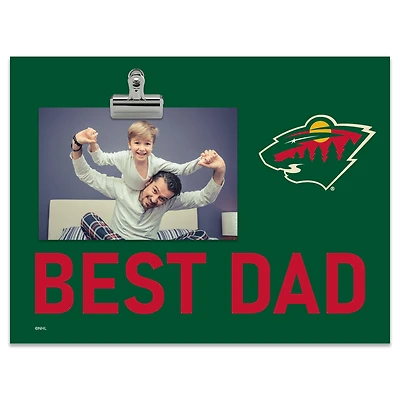 Minnesota Wild 8" x 10.5" Briteline Best Dad Clip Frame