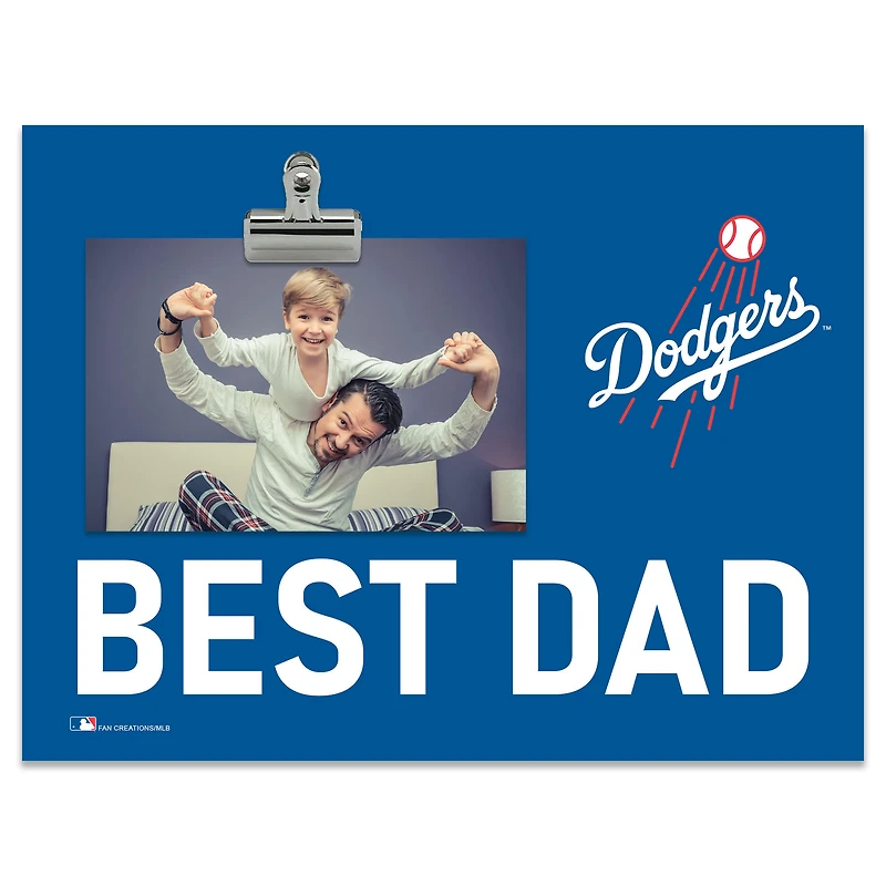 Los Angeles Dodgers 8" x 10.5" Briteline Best Dad Clip Frame