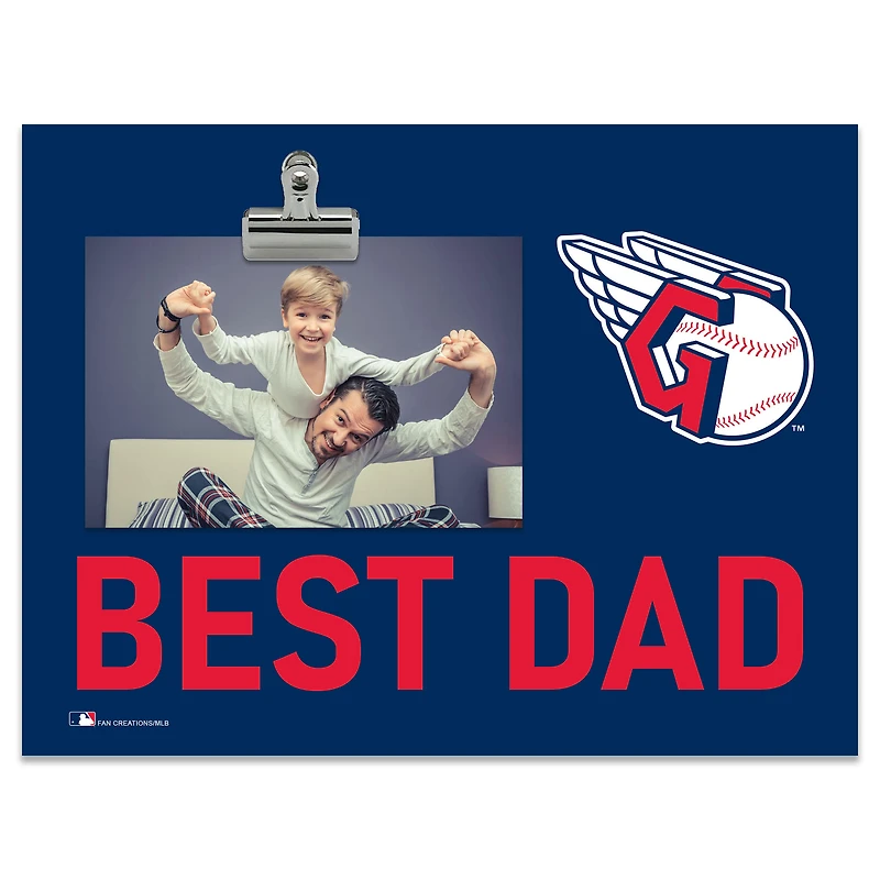 Cleveland Guardians 8" x 10.5" Briteline Best Dad Clip Frame