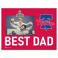 Philadelphia Phillies 8" x 10.5" Briteline Best Dad Clip Frame