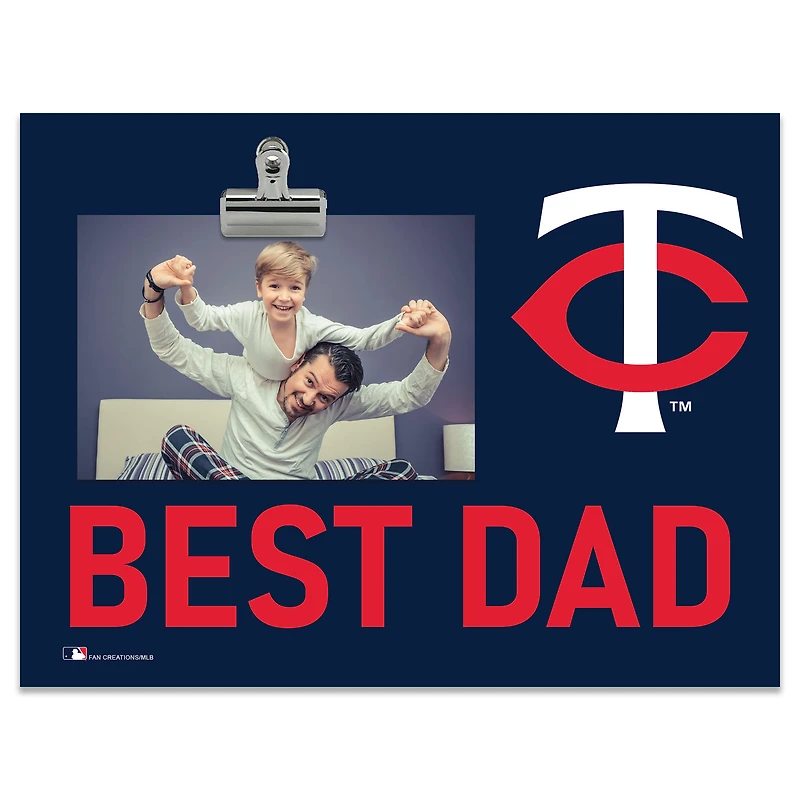 Minnesota Twins 8" x 10.5" Briteline Best Dad Clip Frame