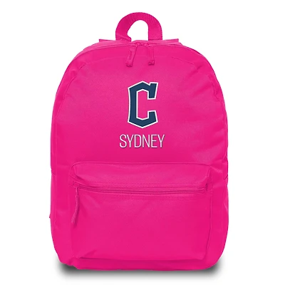 Youth Chad & Jake Cleveland Guardians Personalized Block C Backpack
