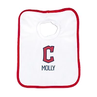 Infant Chad & Jake Cleveland Guardians Personalized Block C Bib