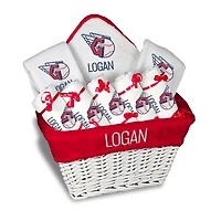 Chad & Jake Red Cleveland Guardians Personalized Primary Logo Large Gift Basket