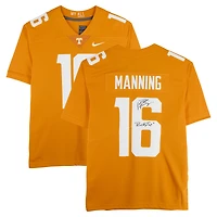 Peyton Manning Tennessee Volunteers Autographed Tennesee Orange Nike Limited Jersey with "Rocky Top" Inscription