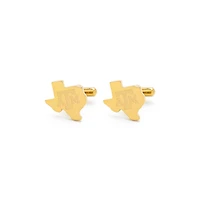 FanDrip Gold Texas A&M Aggies Cufflinks