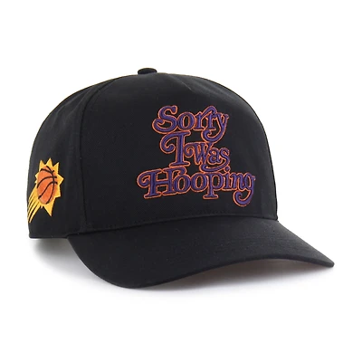 Men's Brand Seen by '47 Black Phoenix Suns Sorry I Was Hooping Hitch Adjustable Hat