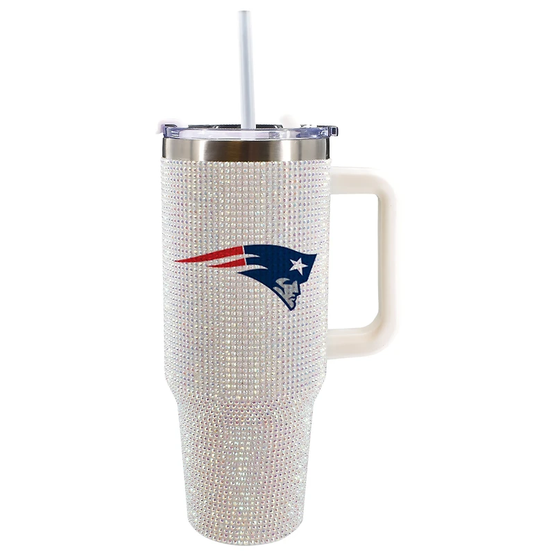 The Memory Company New England Patriots 40oz. Bling Colossal Tumbler