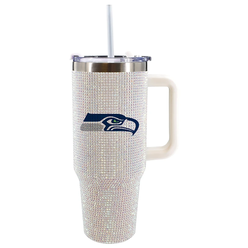 The Memory Company Seattle Seahawks 40oz. Bling Colossal Tumbler