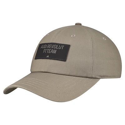 Unisex adidas Brown Audi Formula 1 Team Elevated Baseball Adjustable Hat