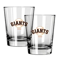 The Memory Company San Francisco Giants 15oz. Two-Pack Rocks Glass Gift Set
