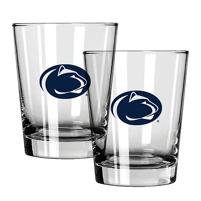 The Memory Company Penn State Nittany Lions 15oz. Two-Pack Rocks Glass Gift Set