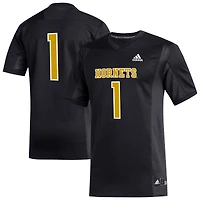 Men's adidas #1 Black Alabama State Hornets Replica Football Jersey