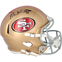Mykel Williams San Francisco 49ers Autographed Riddell Speed Replica Helmet