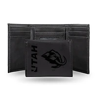 Jardine Black Utah Mammoth Trifold Wallet