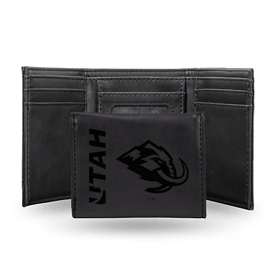Jardine Black Utah Mammoth Trifold Wallet