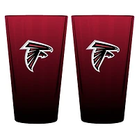 The Memory Company Atlanta Falcons Two-Pack 16oz. Ombre Pint Glass Set