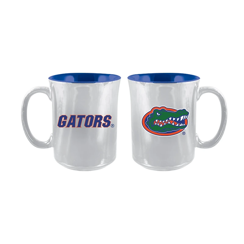 The Memory Company Florida Gators 2-Pack 15oz. Iridescent Ceramic Mug Set