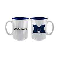 The Memory Company Michigan Wolverines 2-Pack 15oz. Iridescent Ceramic Mug Set