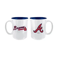 The Memory Company Atlanta Braves 2-Pack 15oz. Iridescent Ceramic Mug Set