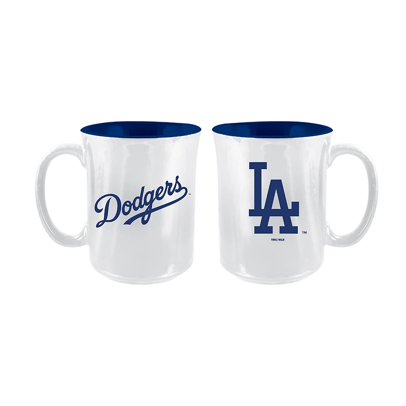 The Memory Company Los Angeles Dodgers 2-Pack 15oz. Iridescent Ceramic Mug Set