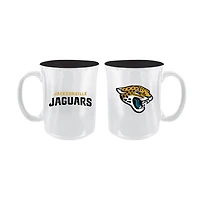 The Memory Company Jacksonville Jaguars 2-Pack 15oz. Iridescent Ceramic Mug Set