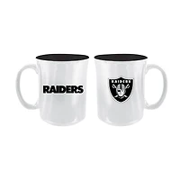 The Memory Company Las Vegas Raiders 2-Pack 15oz. Iridescent Ceramic Mug Set