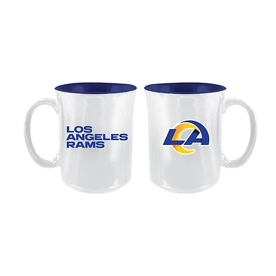 The Memory Company Los Angeles Rams 2-Pack 15oz. Iridescent Ceramic Mug Set