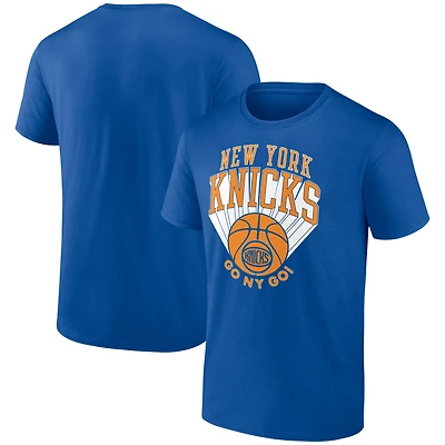 Men's Blue New York Knicks Go NY Go T-Shirt