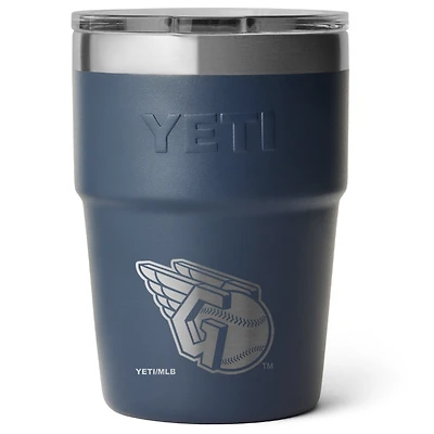 YETI Cleveland Guardians 16oz. Rambler Stackable Cup with Magslider Lid