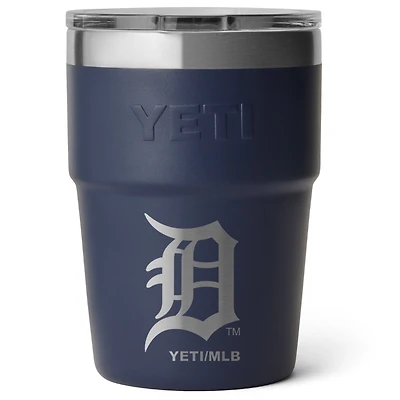 YETI Detroit Tigers 16oz. Rambler Stackable Cup with Magslider Lid