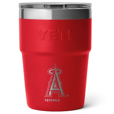 YETI Los Angeles Angels 16oz. Rambler Stackable Cup with Magslider Lid