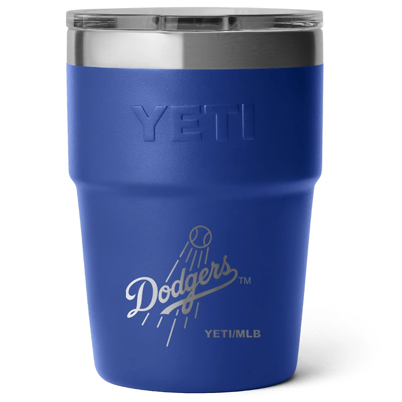 YETI Los Angeles Dodgers 16oz. Rambler Stackable Cup with Magslider Lid