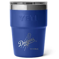 YETI Los Angeles Dodgers 16oz. Rambler Stackable Cup with Magslider Lid