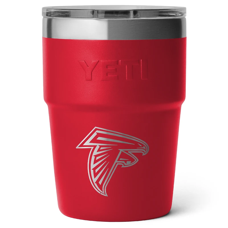 YETI Atlanta Falcons 16oz. Rambler Stackable Cup with Magslider Lid