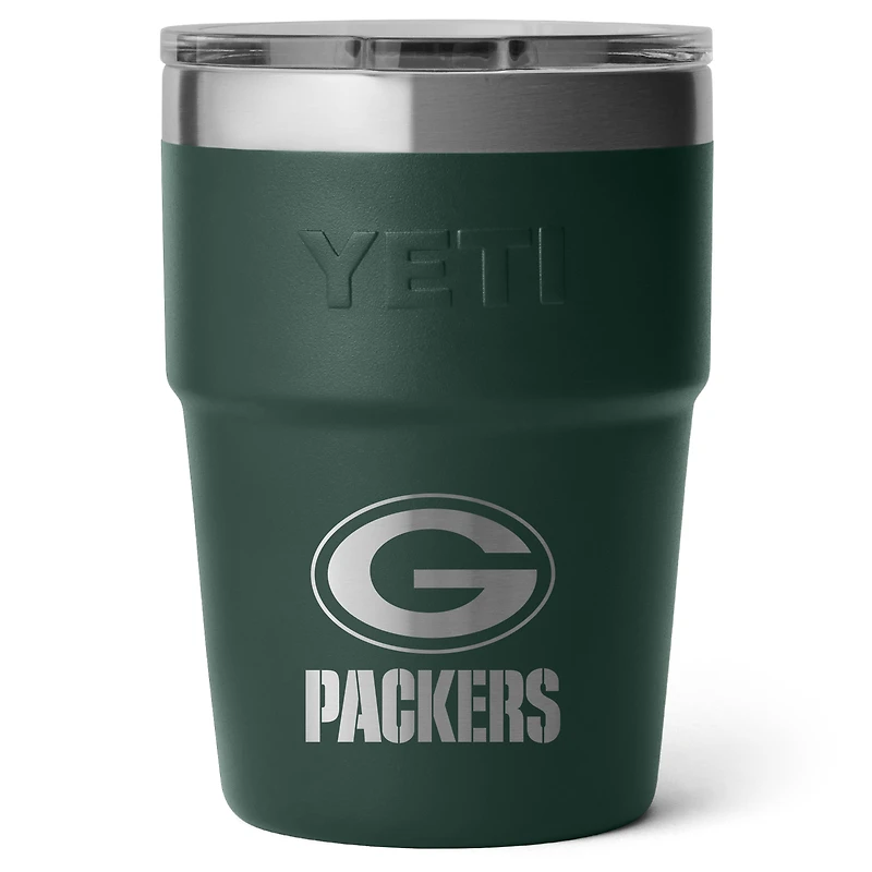 YETI Green Bay Packers 16oz. Rambler Stackable Cup with Magslider Lid